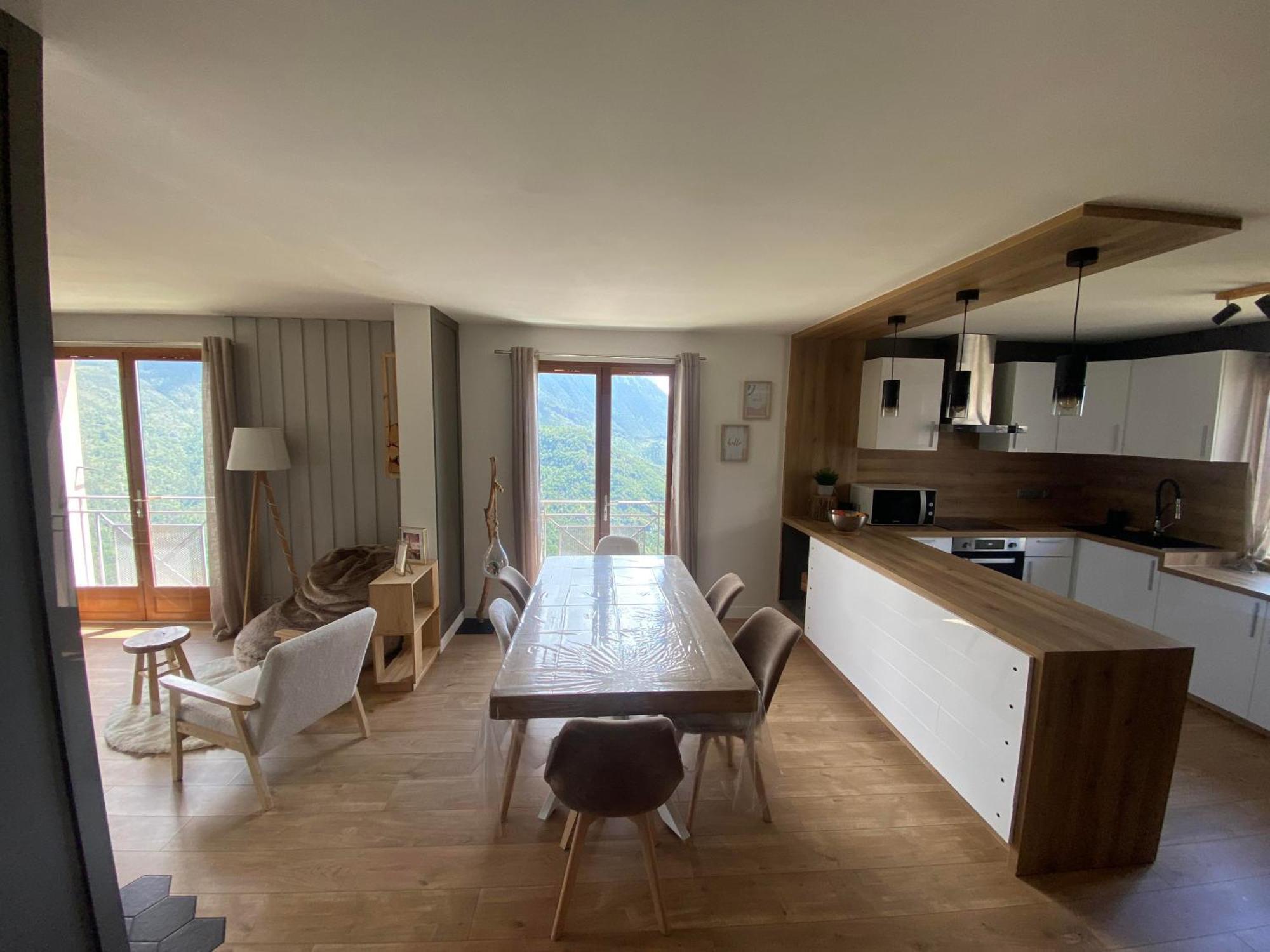 Grande Maison Vue Montagne Au Calme Rimplas エクステリア 写真
